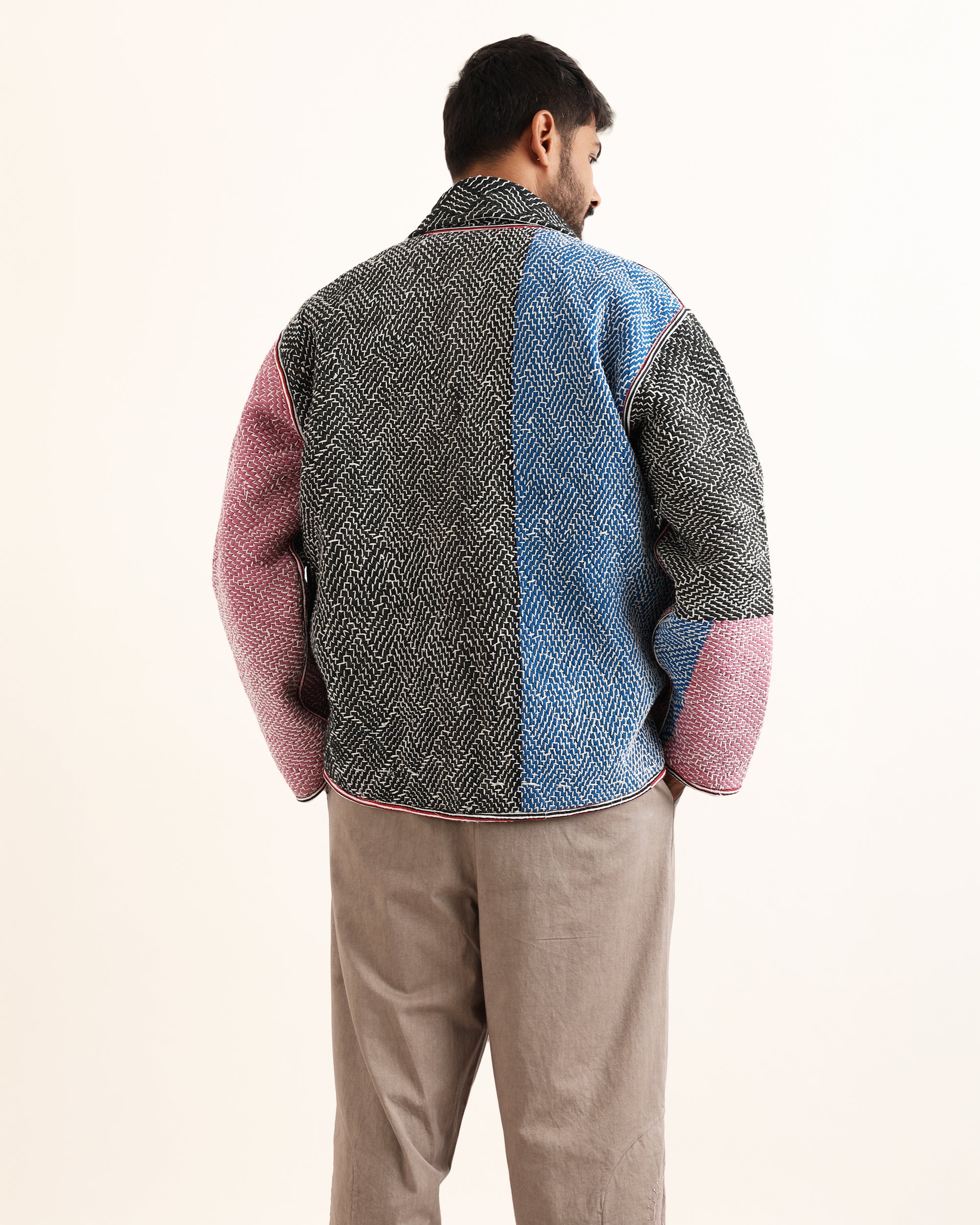 Traveller Reversible Kantha Jacket