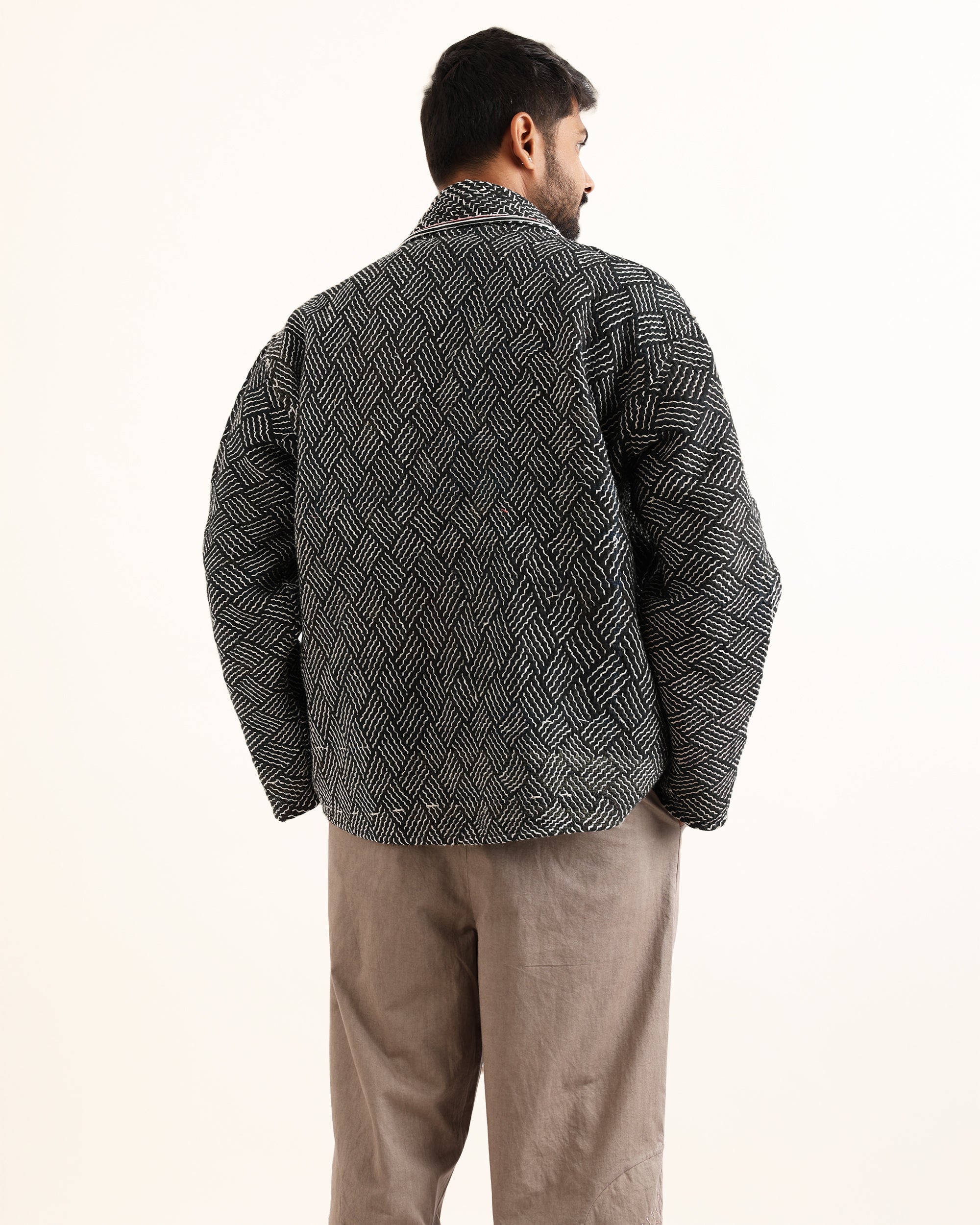 Traveller Reversible Kantha Jacket