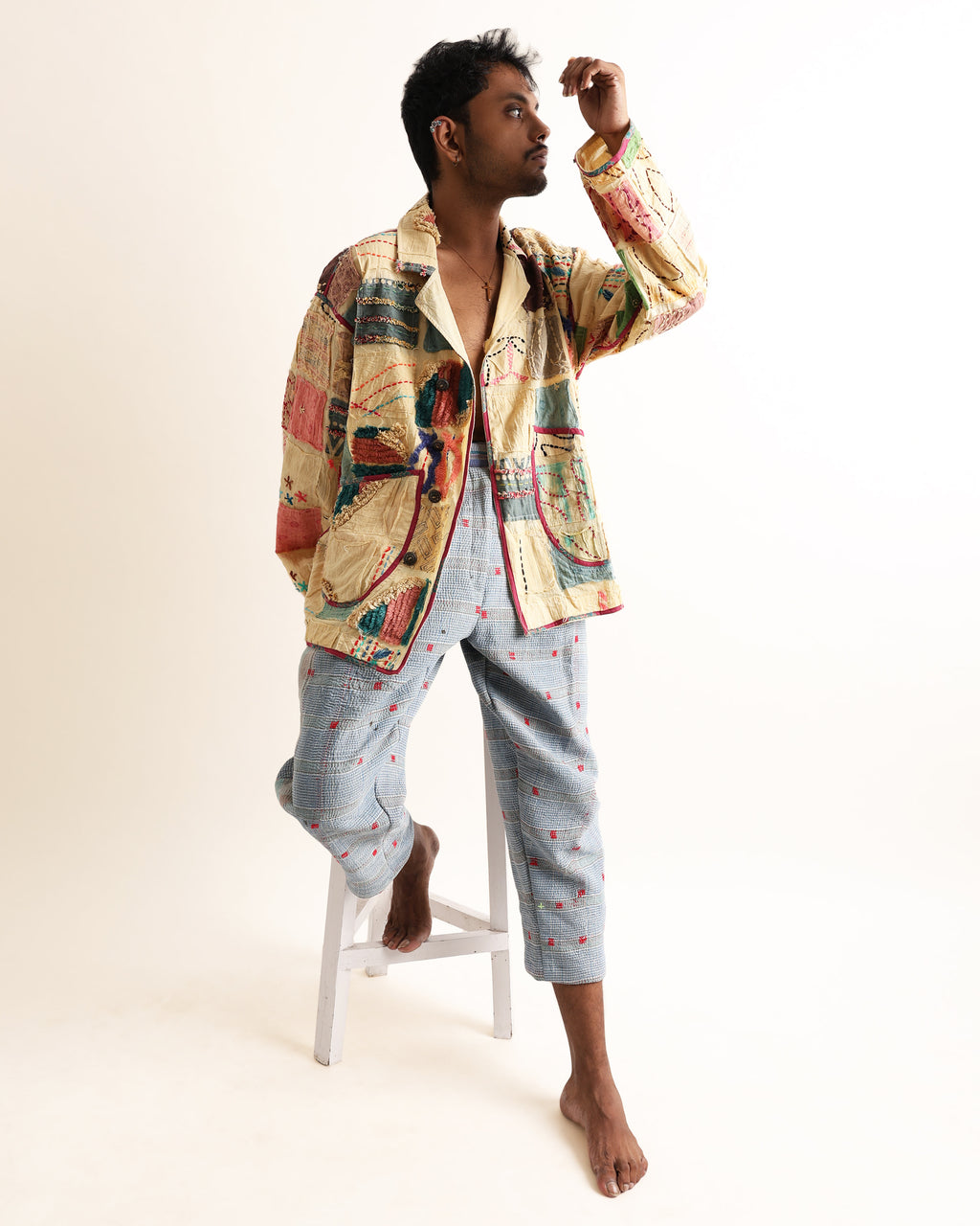 TRAVELLER REVERSIBLE UPCYCLED UNISEX JACKET