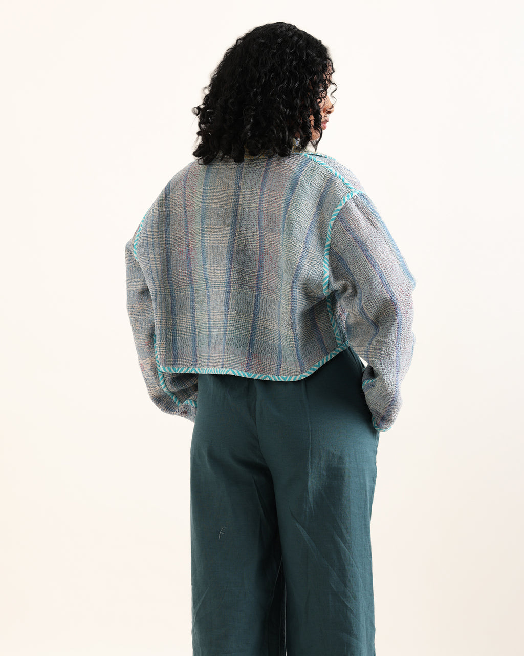 Lopa Reversible Kantha Jacket