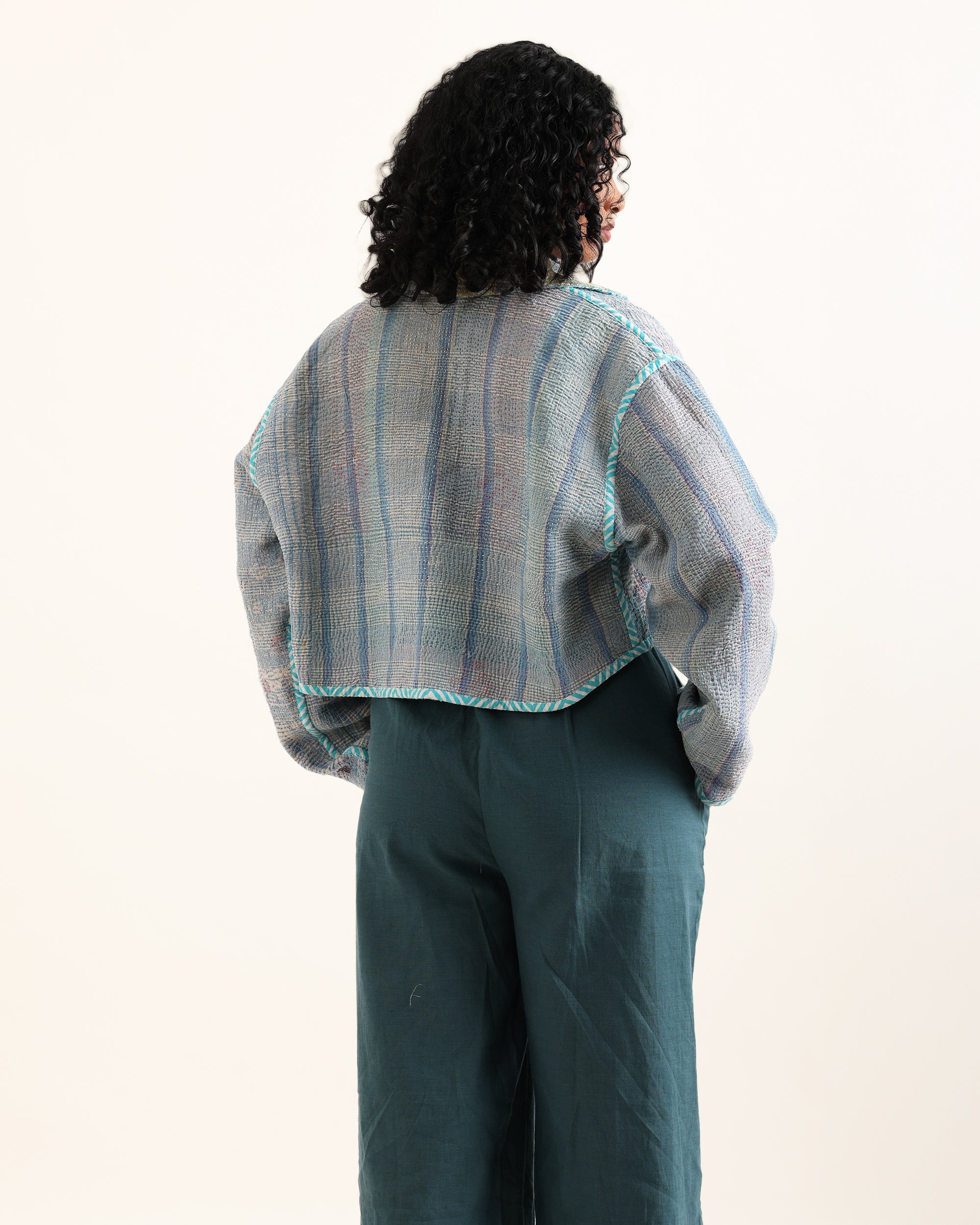 Lopa Reversible Kantha Jacket