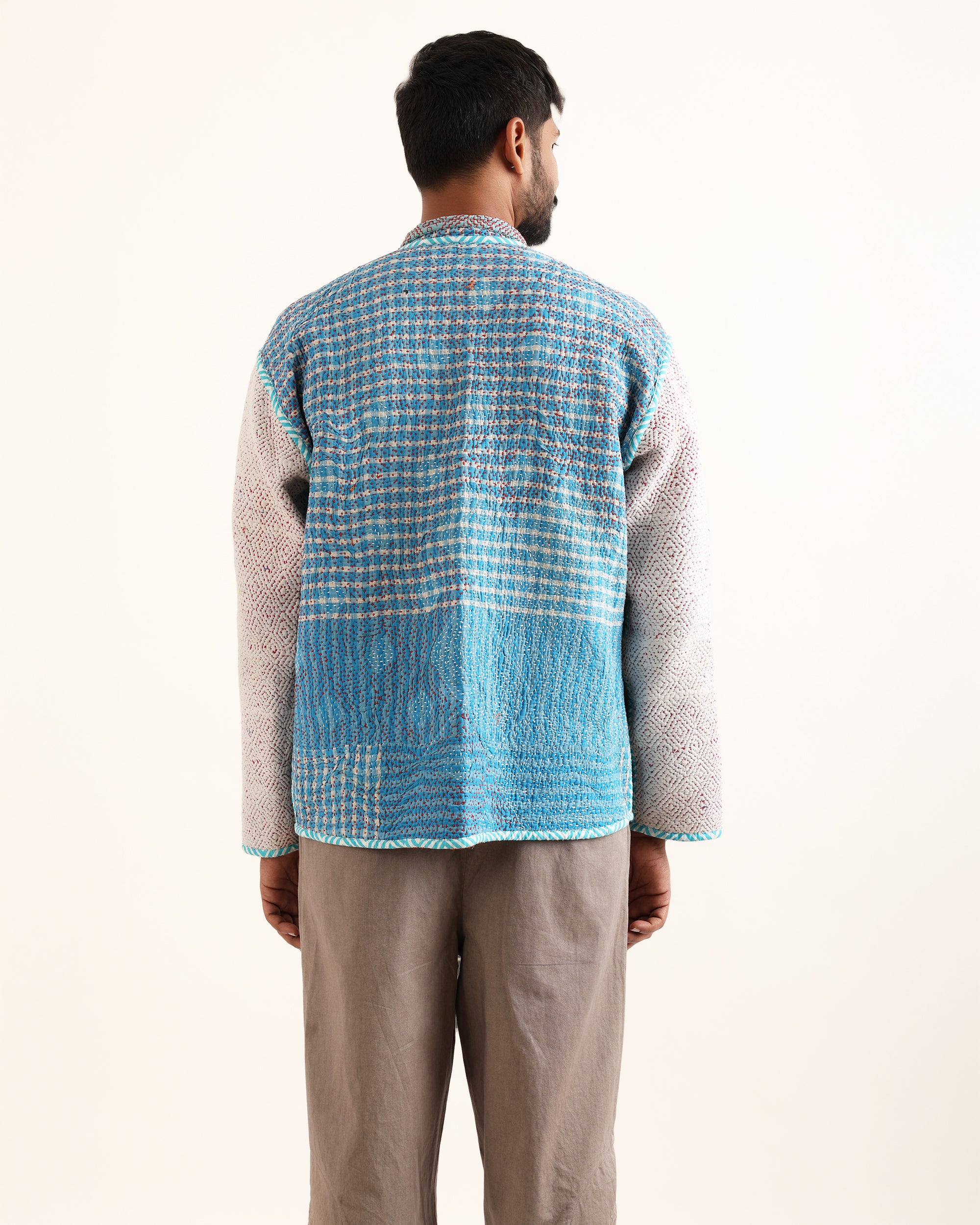 Purbo Reversible Kantha Jacket