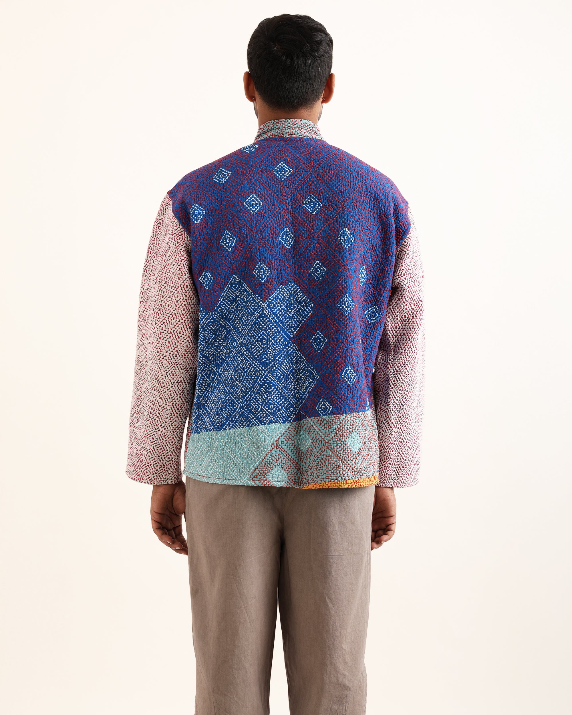 Purbo Reversible Kantha Jacket