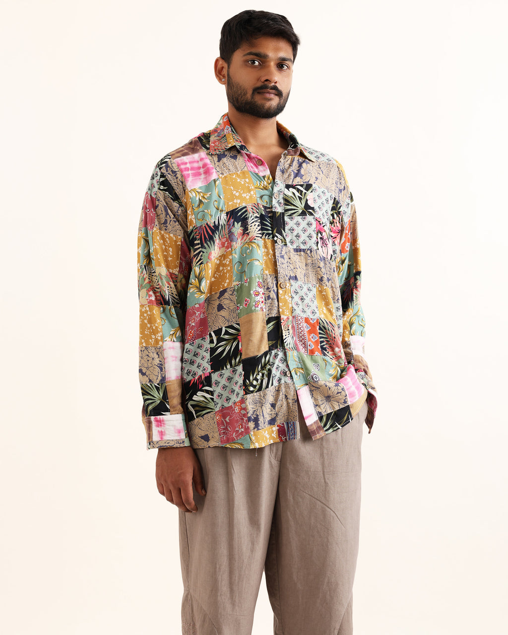GANDHAR UNISEX UPCYCLED SHIRT