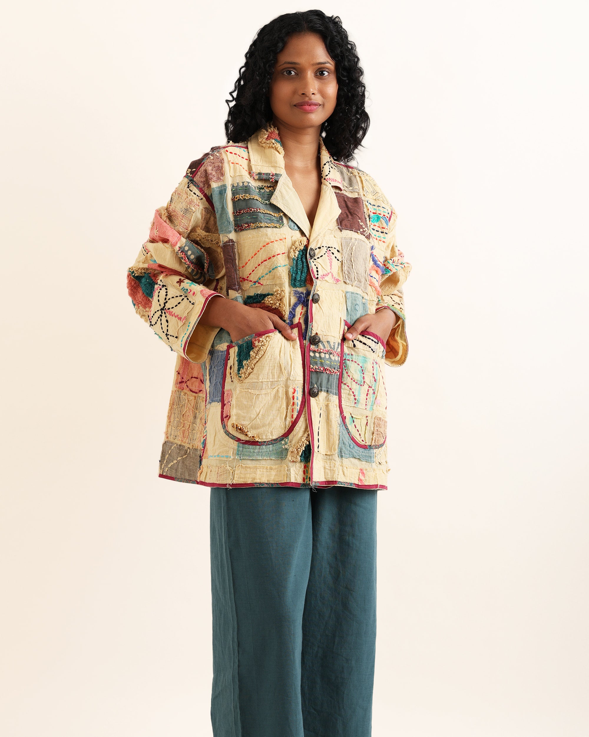 TRAVELLER REVERSIBLE UPCYCLED UNISEX JACKET