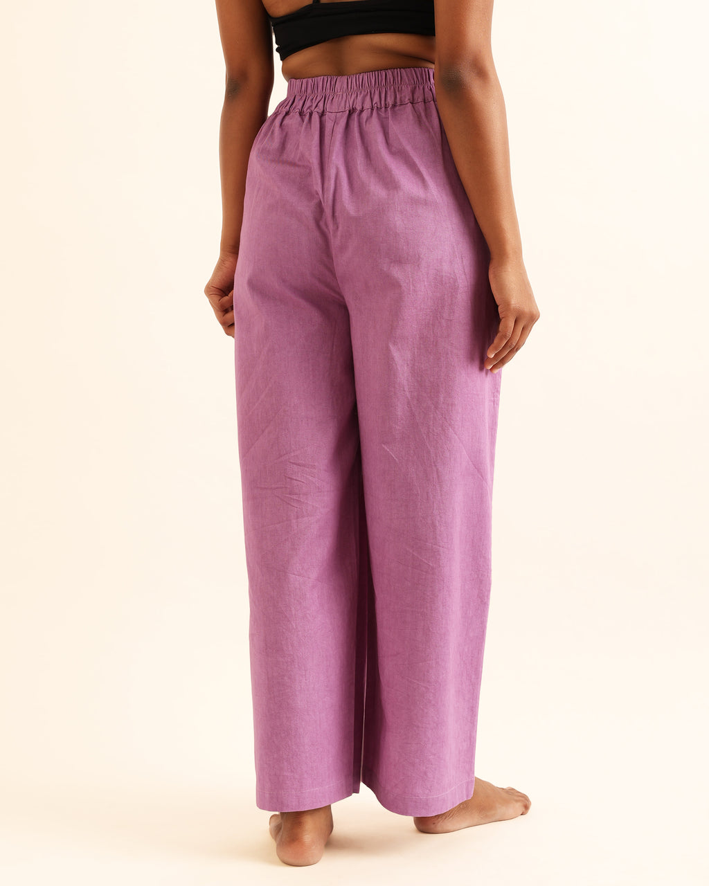 TULA PURPLE FRONT POCKET BROAD PANTS