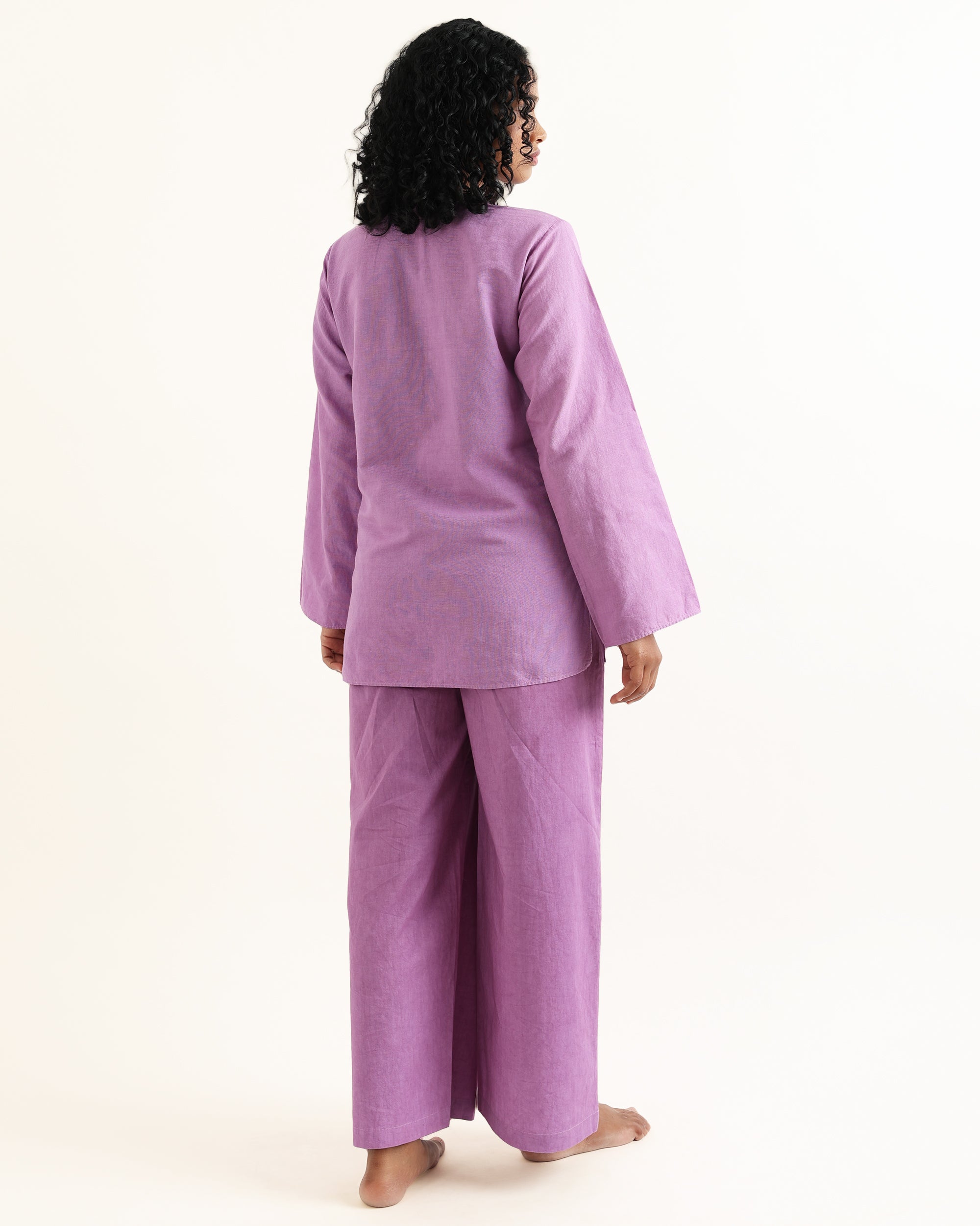 Purple Kurta Co-ord