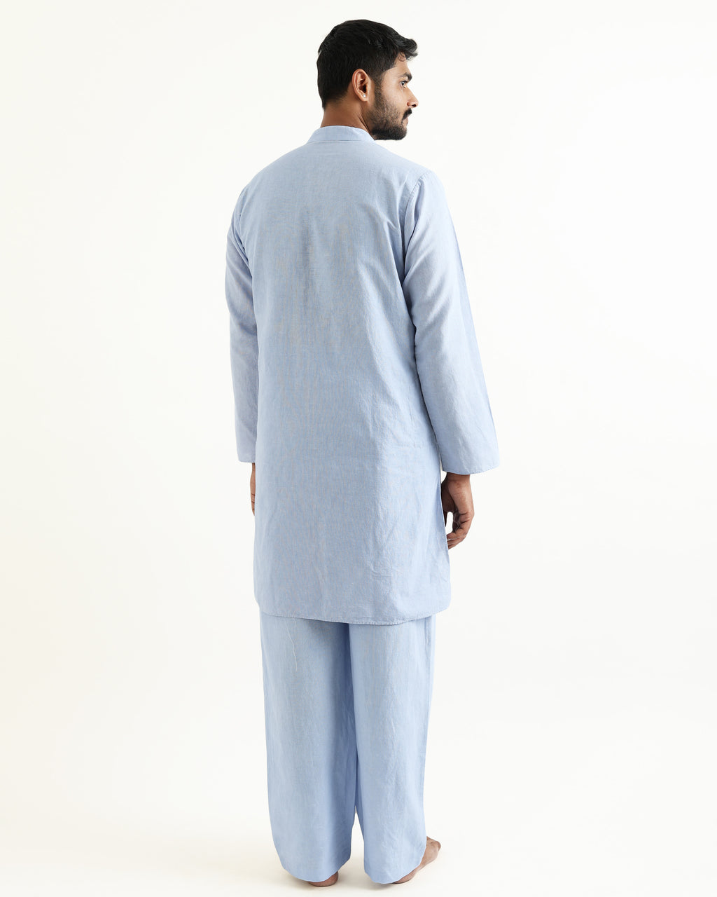 MAYURE BLUE HAND EMBROIDERED CO ORD